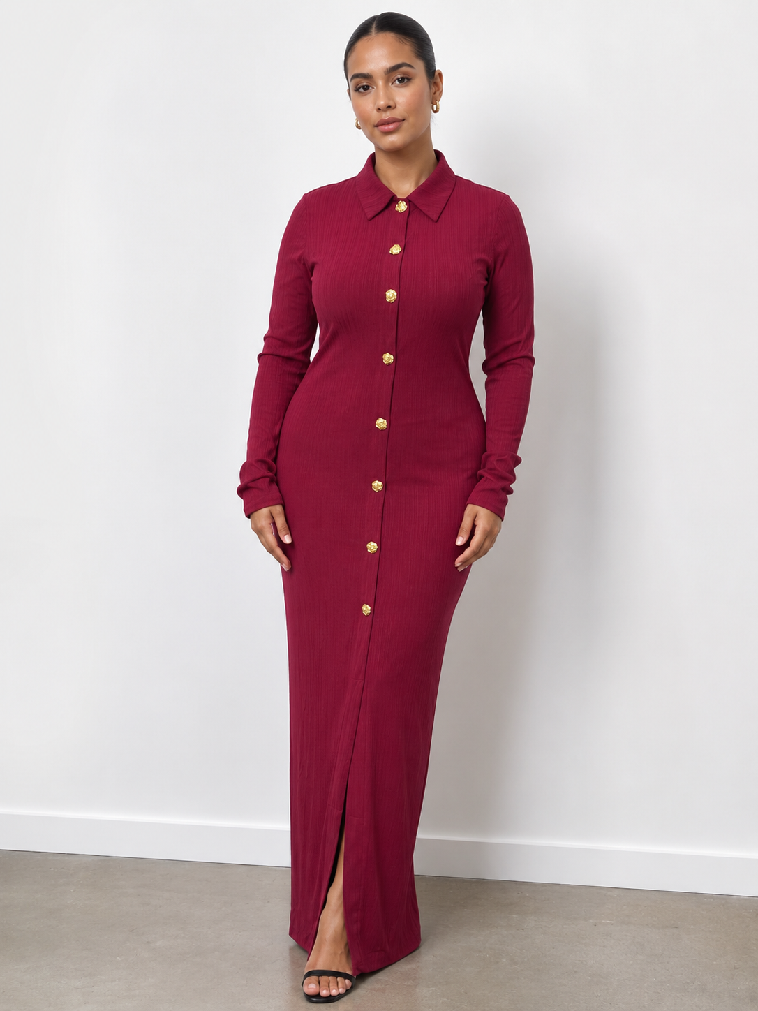Sophisticated Button Down Dress