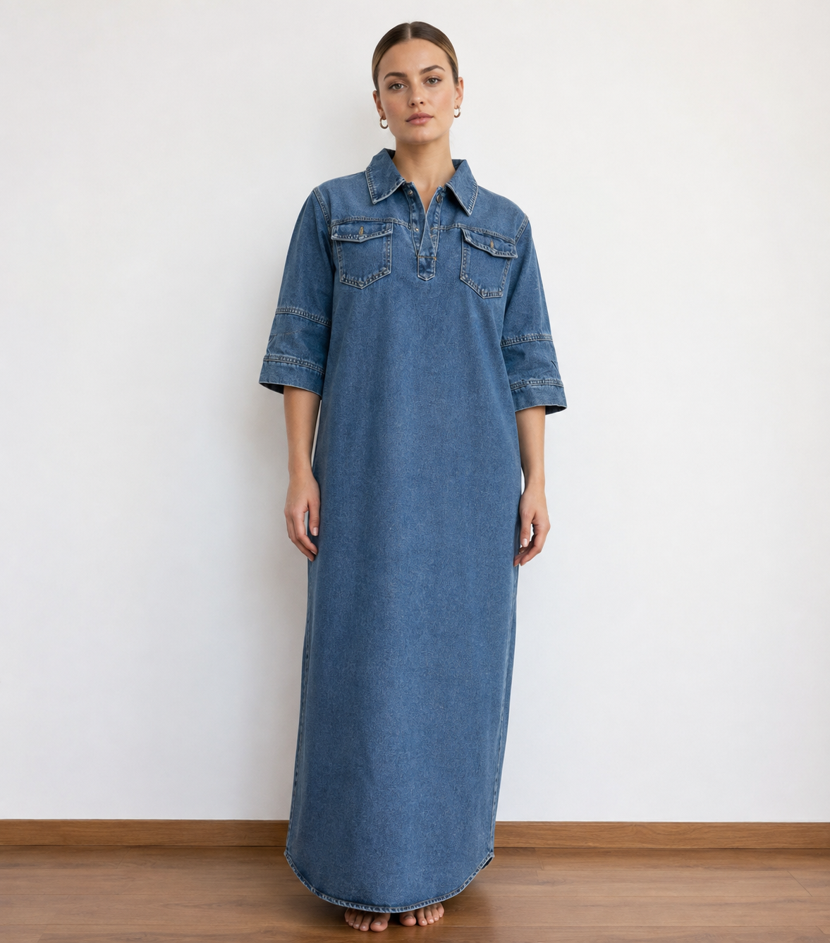 Ladies Denim Dress