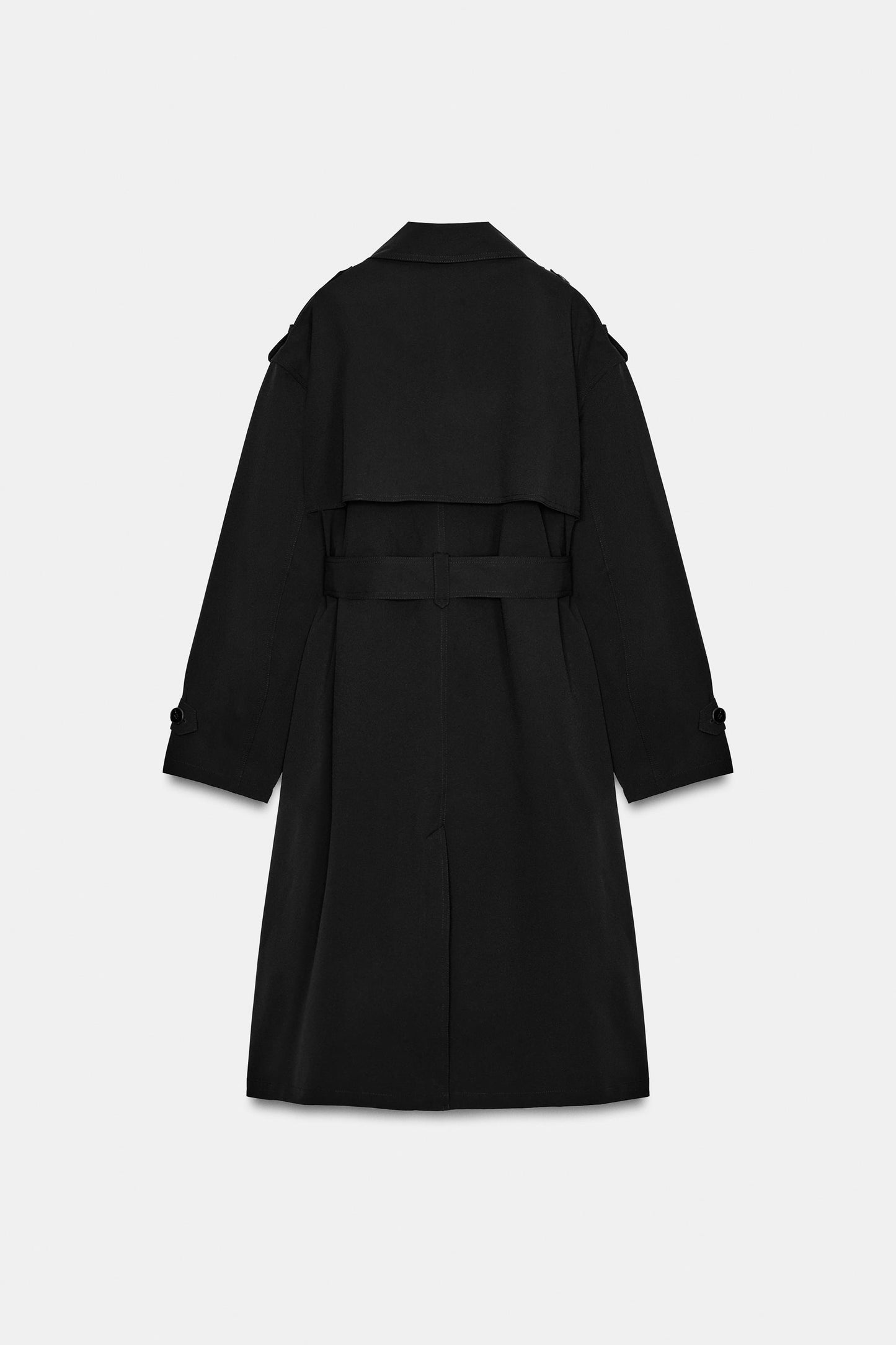 Zara Trench Coat - Black