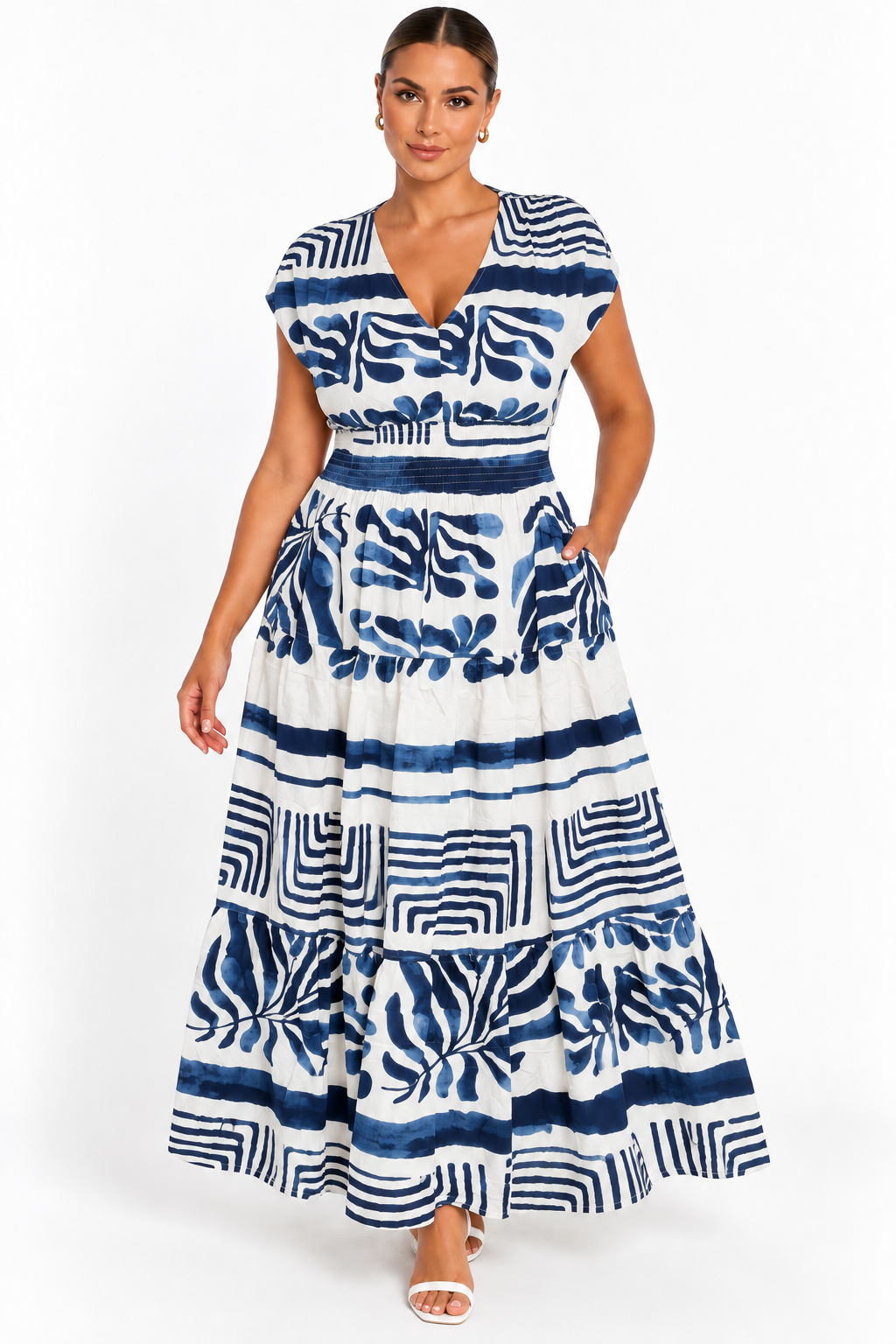 Bloom Maxi Dress | Blue
