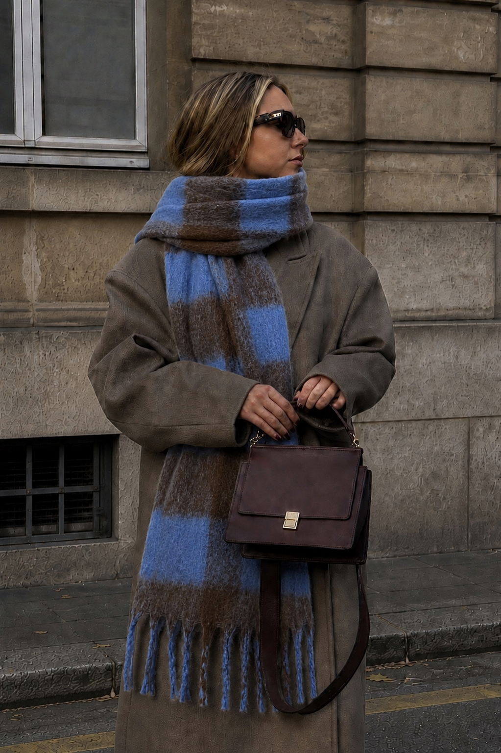 Oversized Tassel Scarf