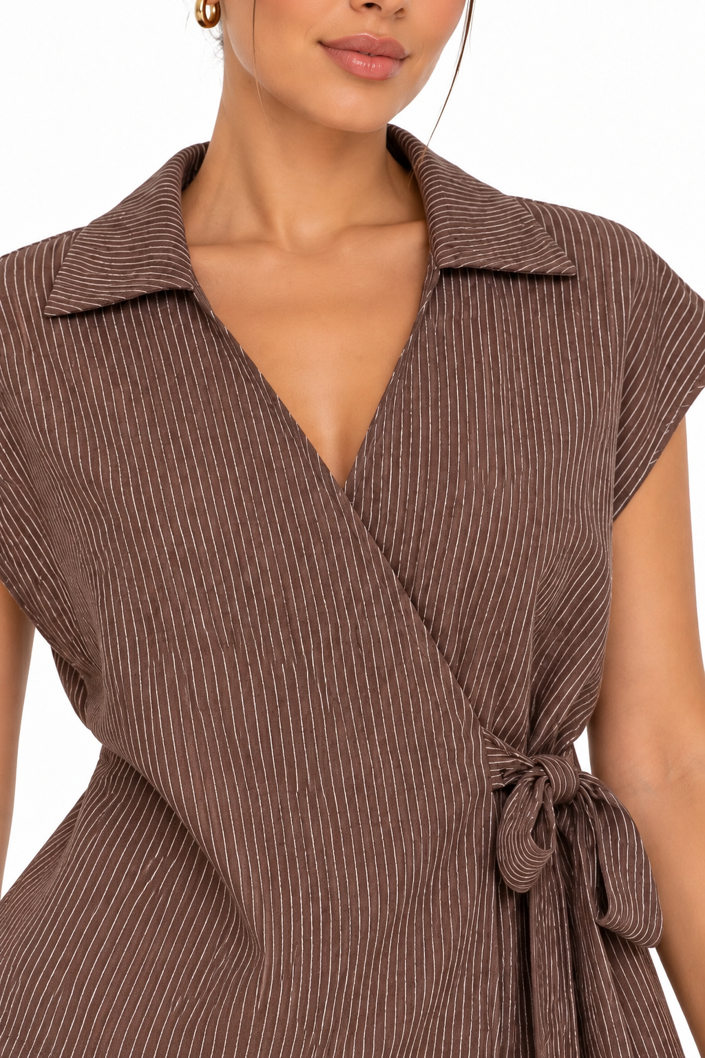 Stripe Co-Ord Set | Mocha