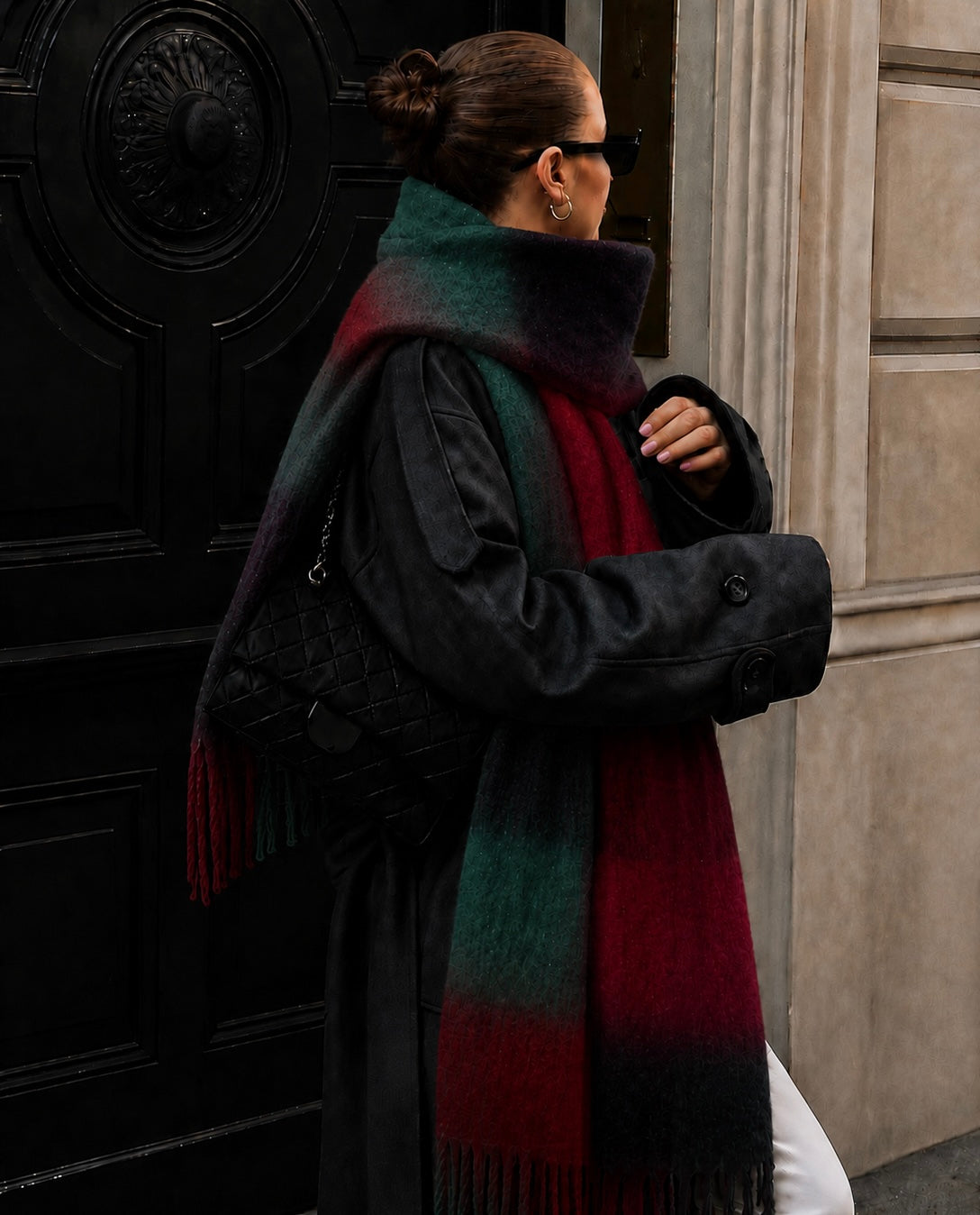 Oversized Tassel Scarf