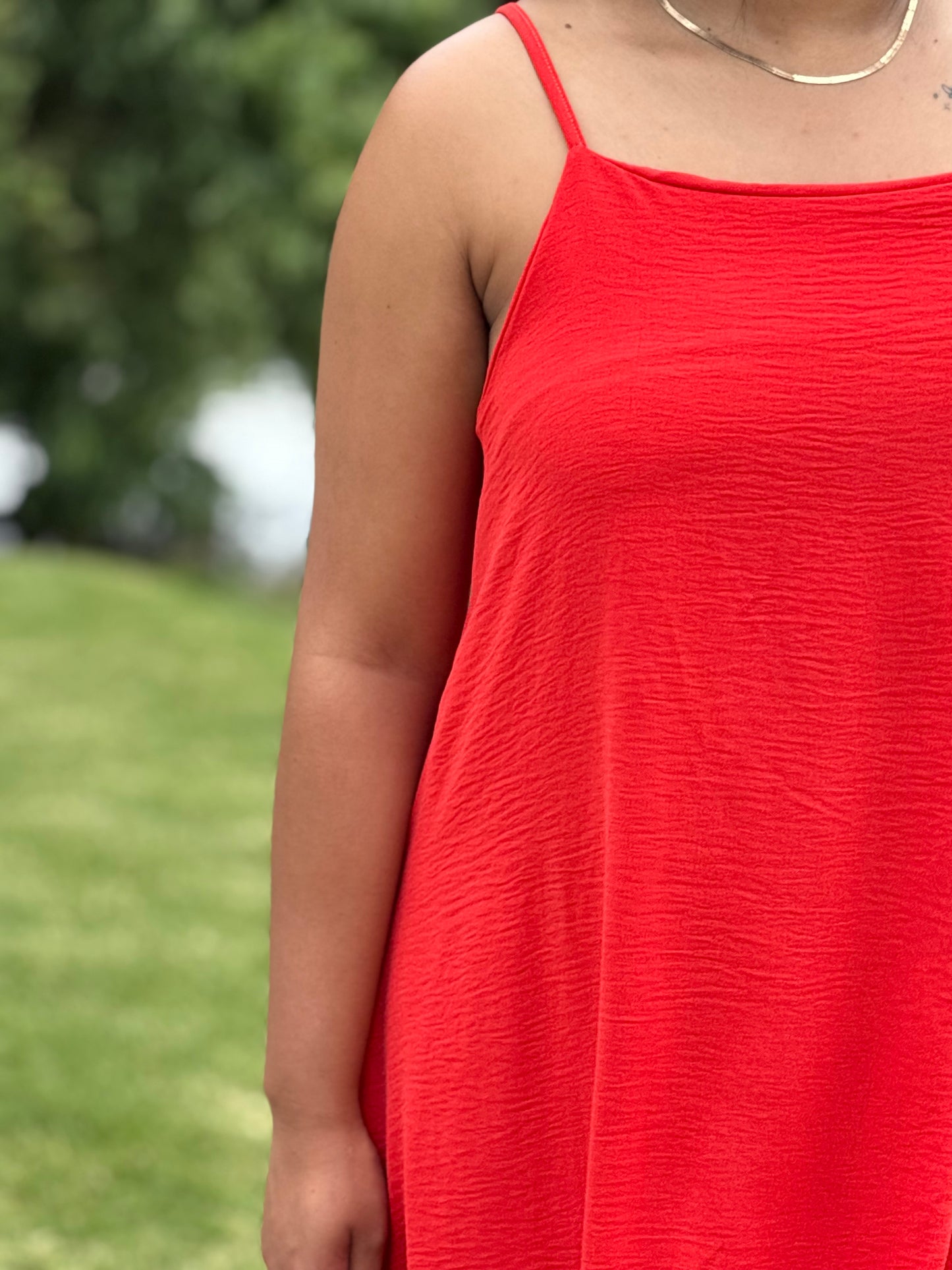 Oasis Maxi Dress – Coral