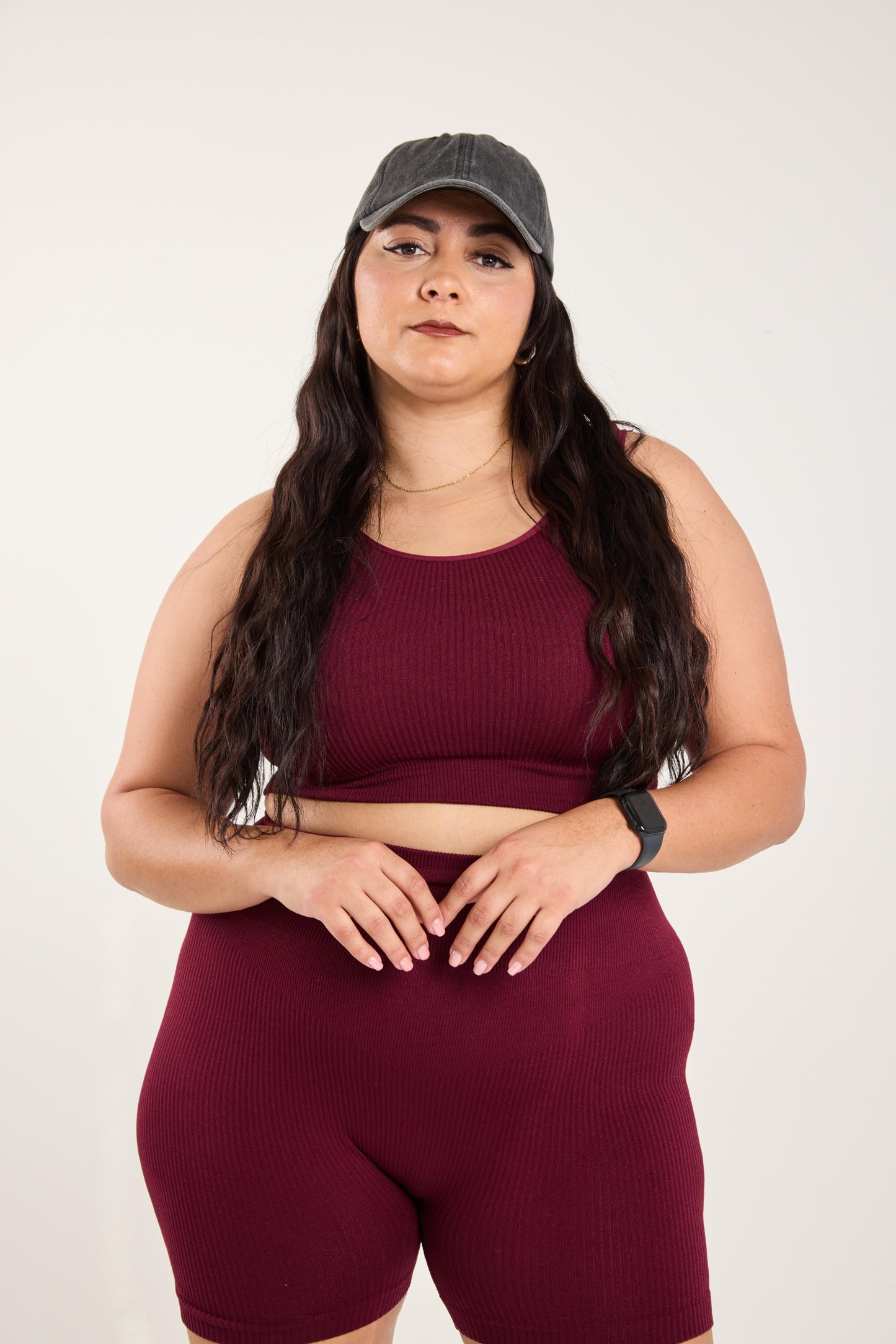 Active Seamless Set – Burgundy