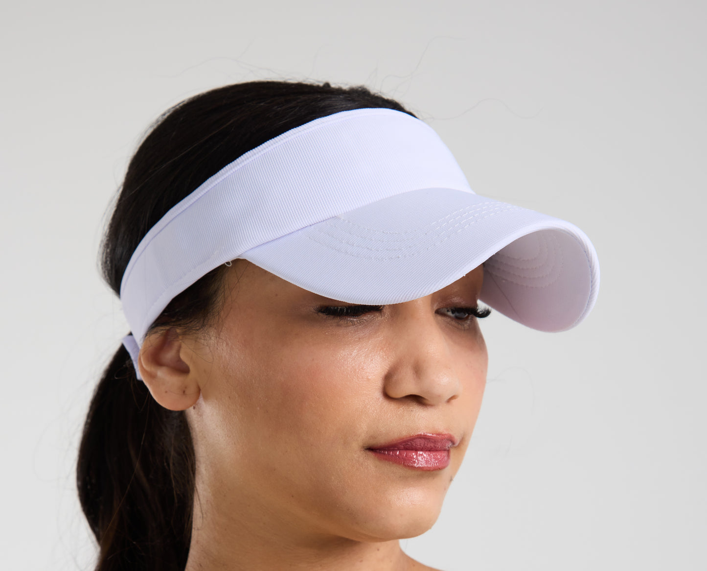 Padel Visor Cap - White