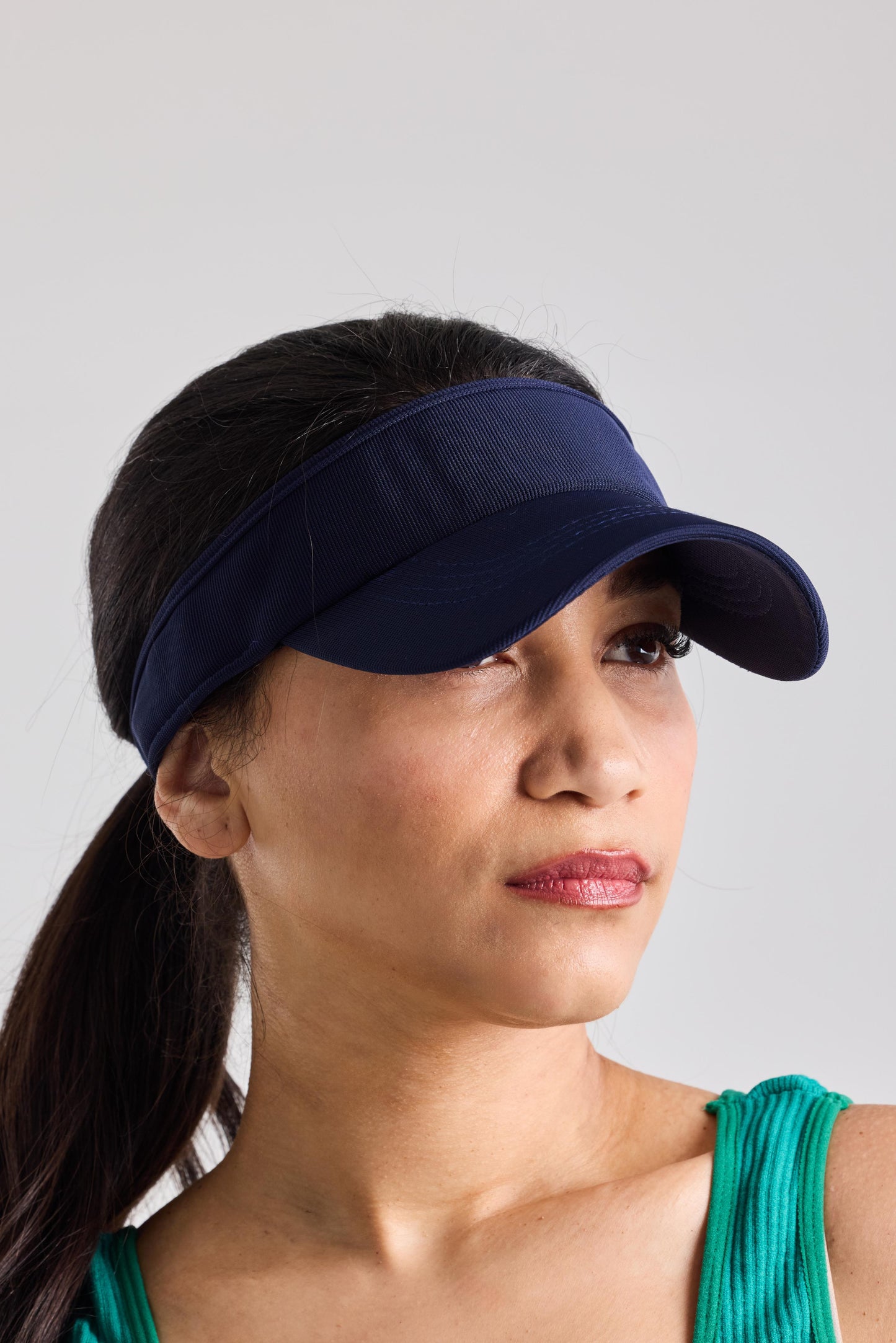 Padel Visor Cap - Navy Blue