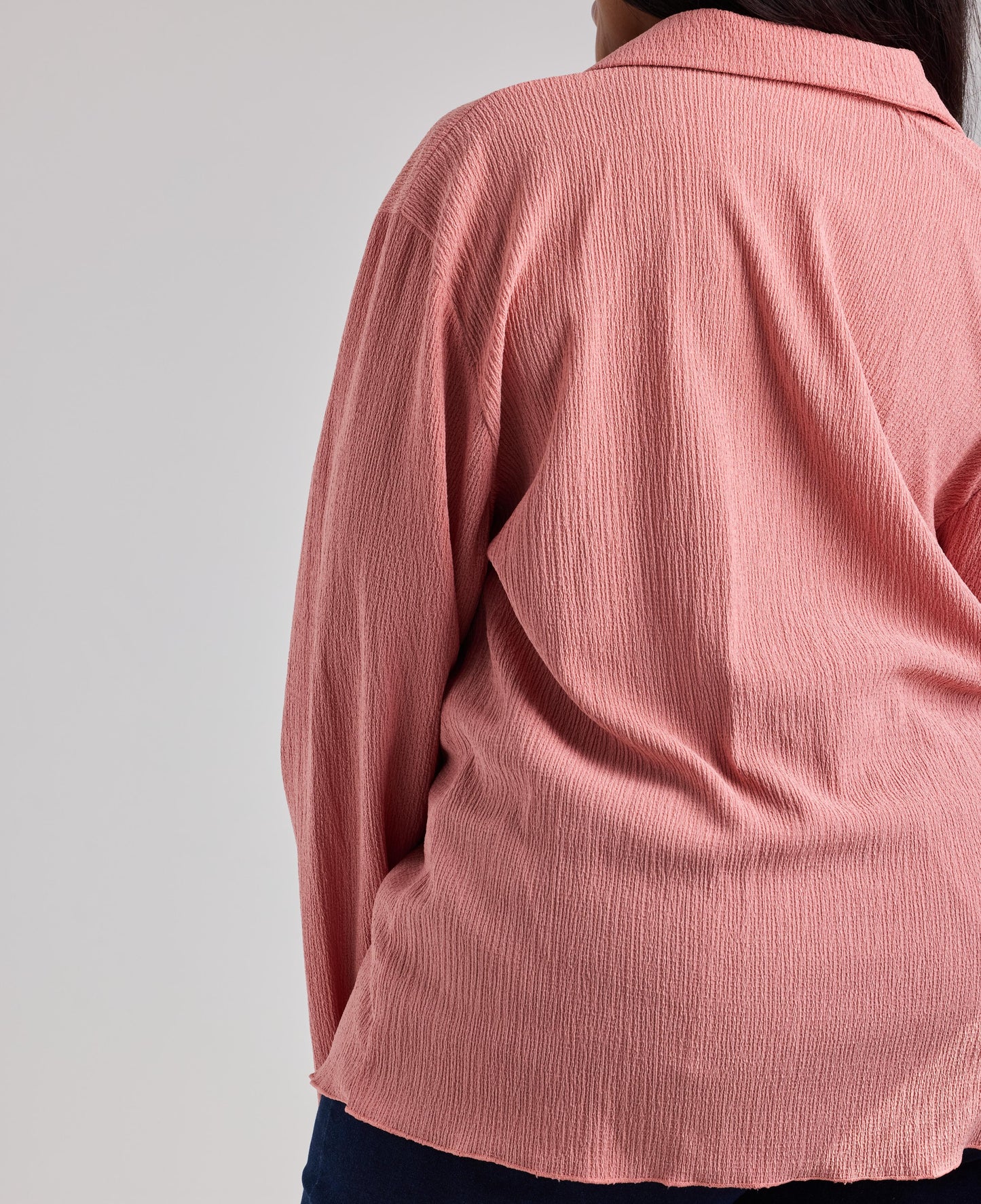 The Rosewood Textured Button-Up Shirt