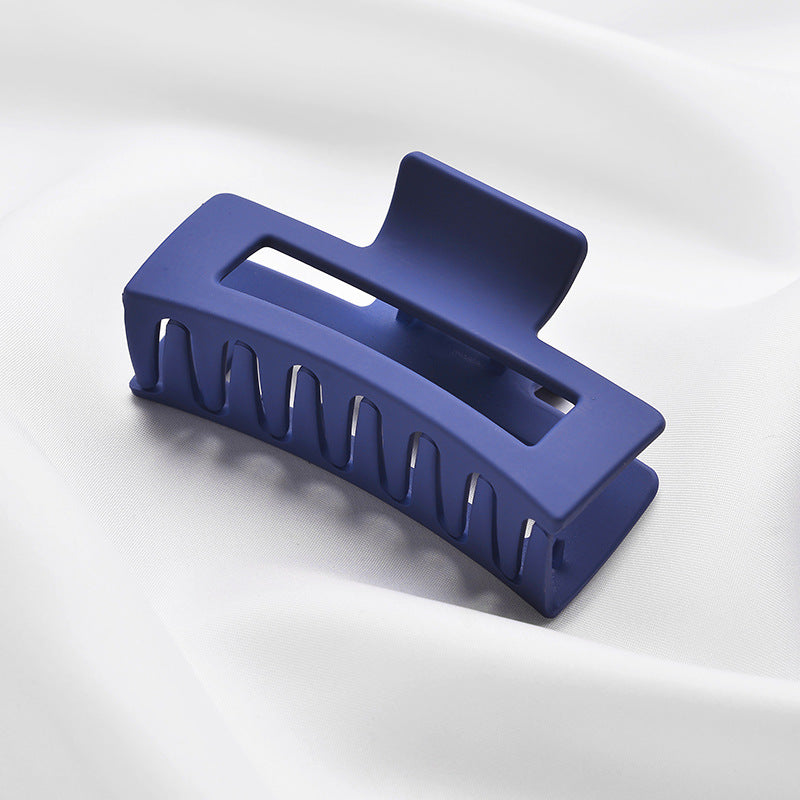 Rectangular Frosted Claw Clip