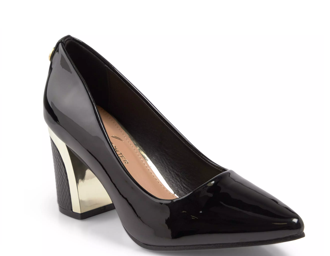 Daniel Hechter Black Court Heels