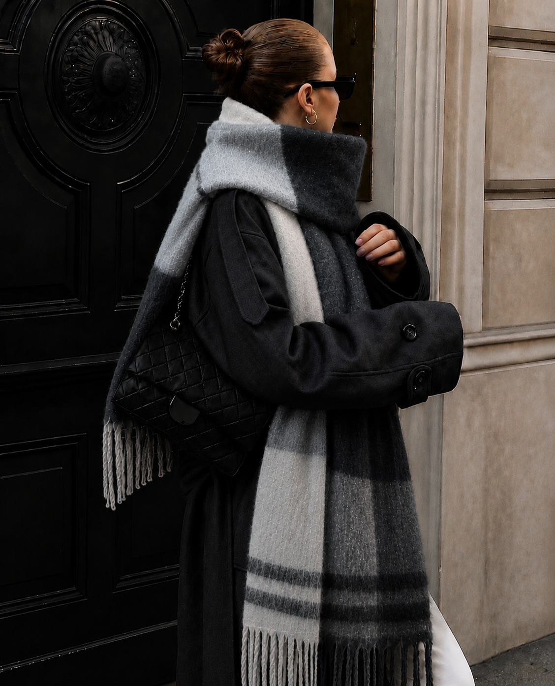 Oversized Tassel Scarf