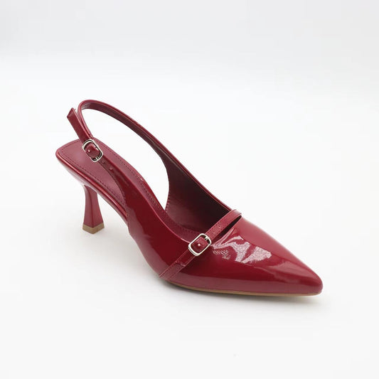 The Scarlet Slingback Heel