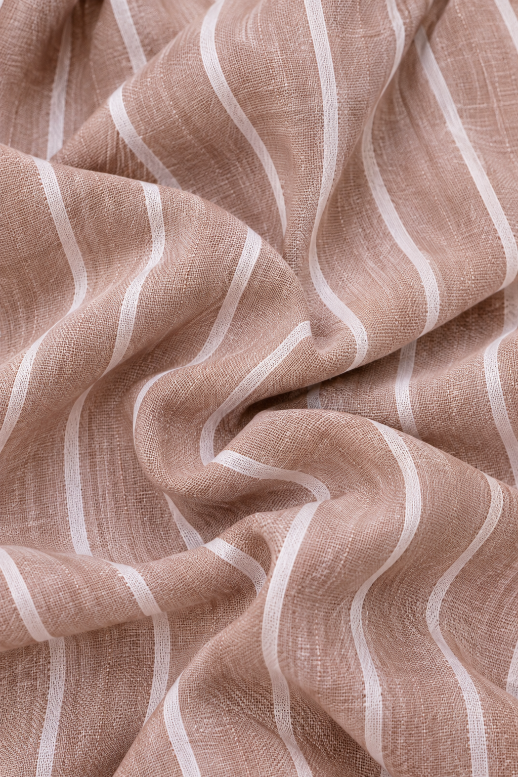 Ladies Stripe Shirt | Salmon