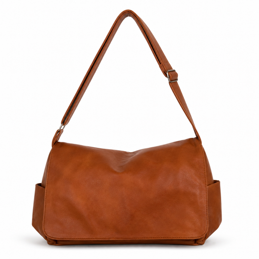 Large Handbag | Tan