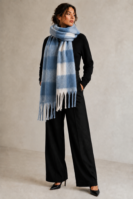 Oversized Tassel Scarf