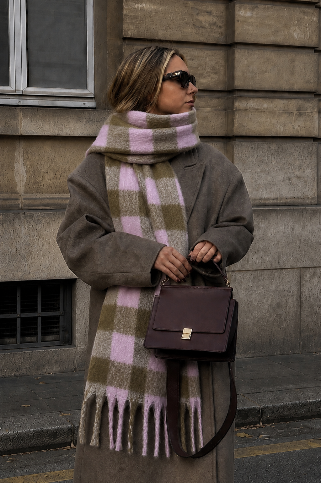 Oversized Tassel Scarf