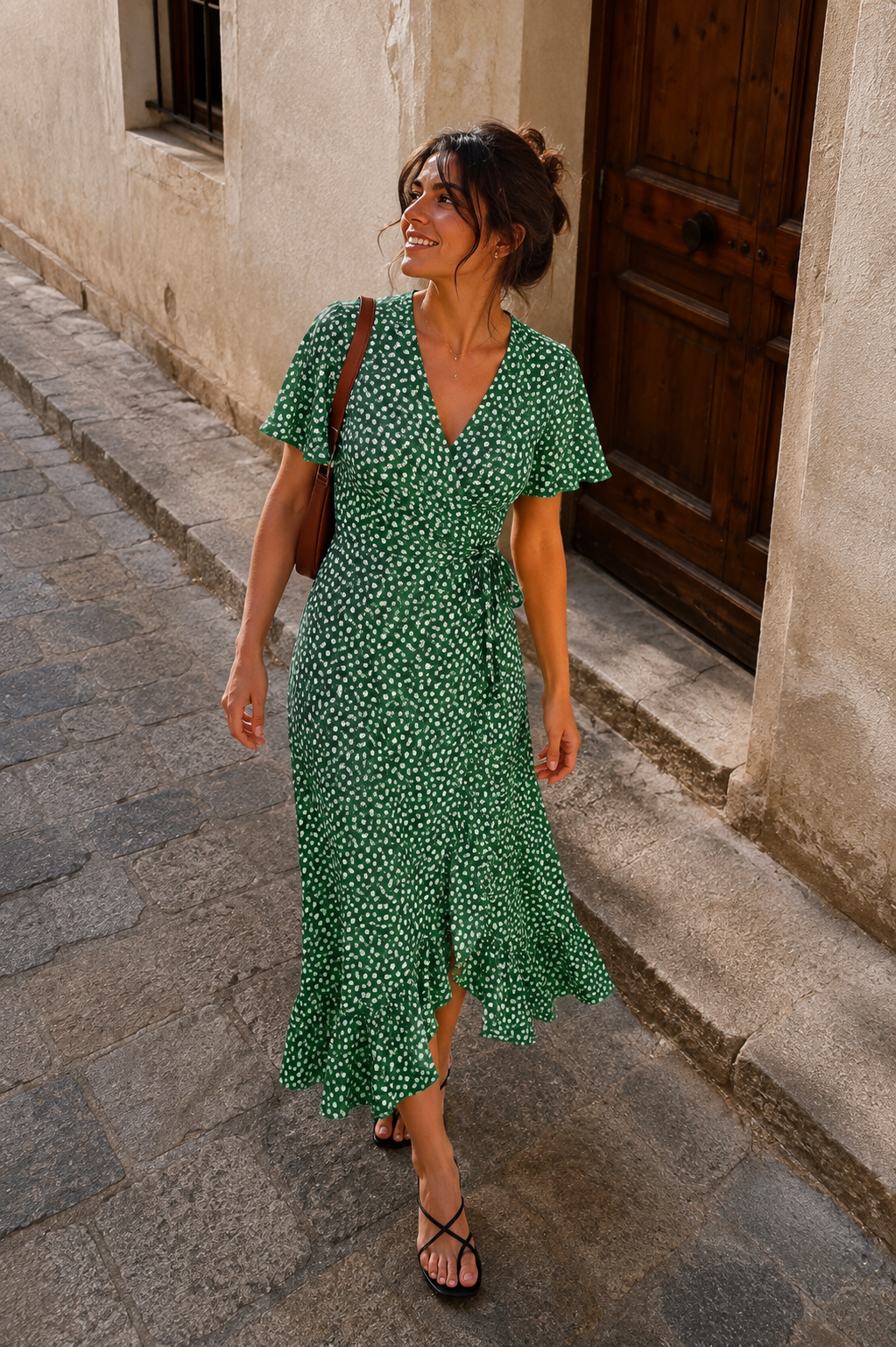 Floral Dress | Green