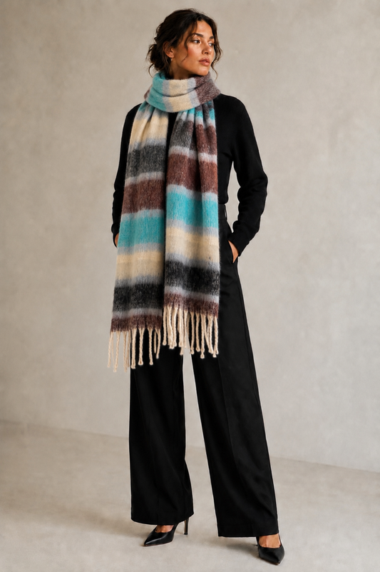 Oversized Tassel Scarf