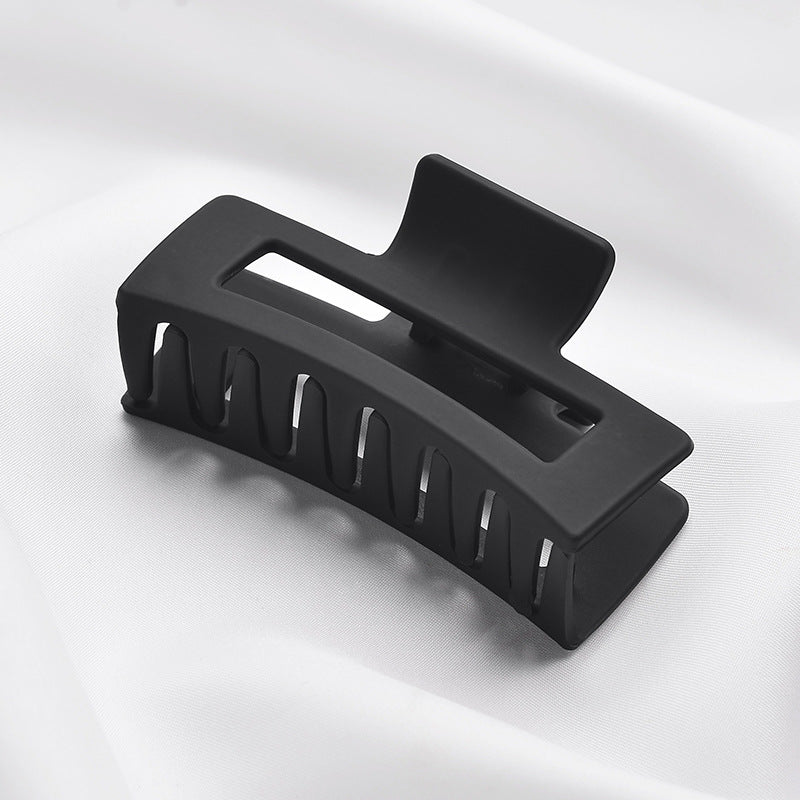 Rectangular Frosted Claw Clip