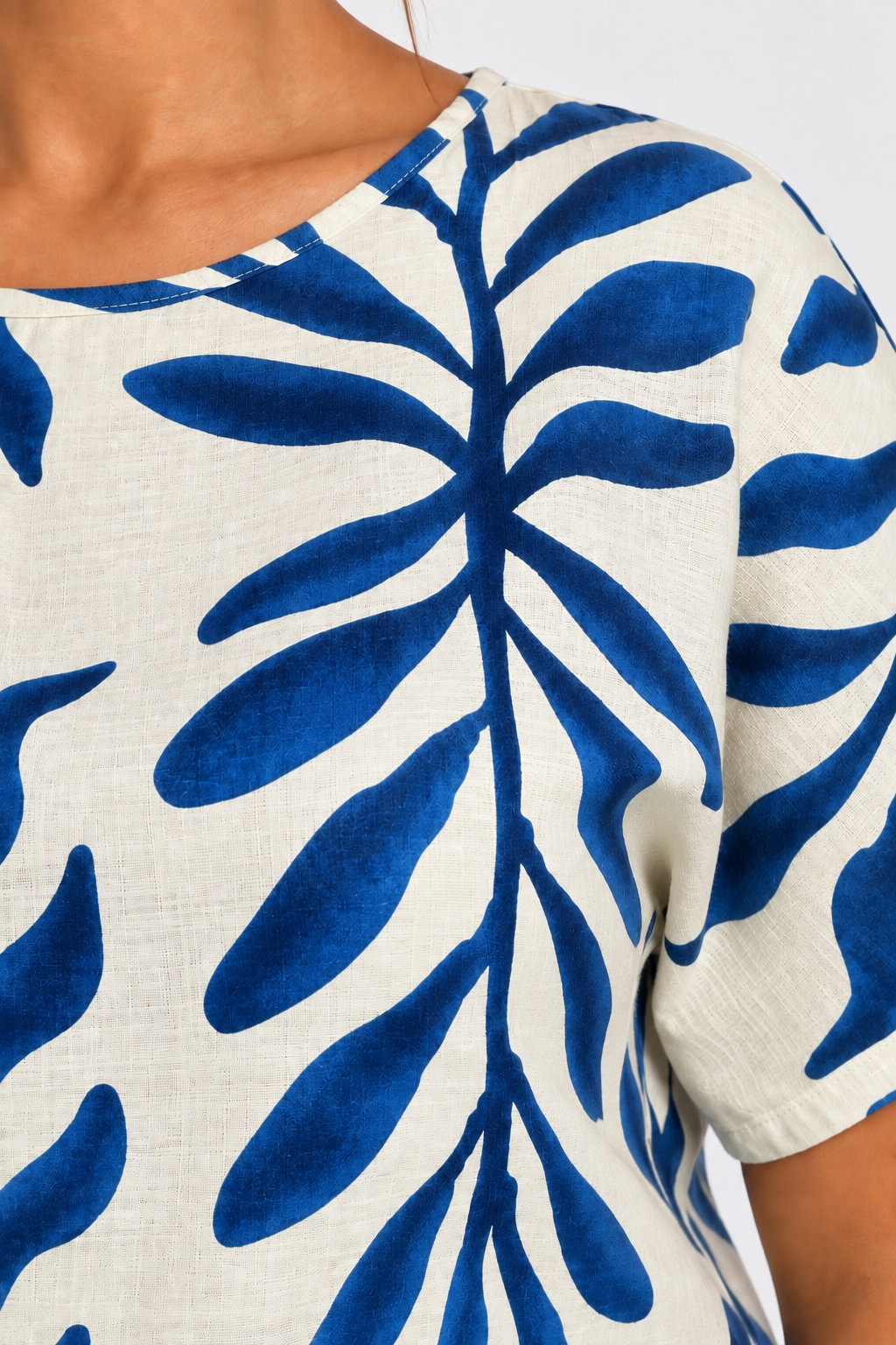 Botanical Linen Set | Blue