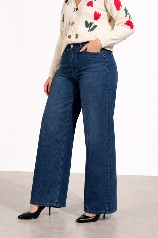 The Midnight Muse Wide Leg Denim
