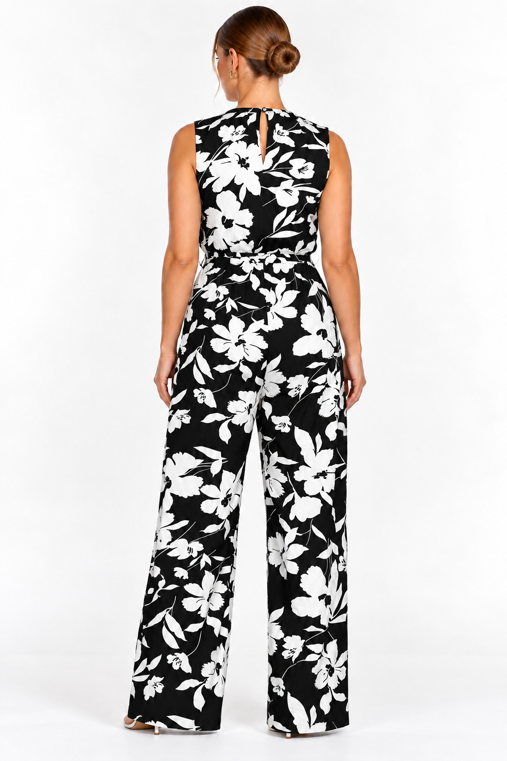 Floral Jumpsuit | Black