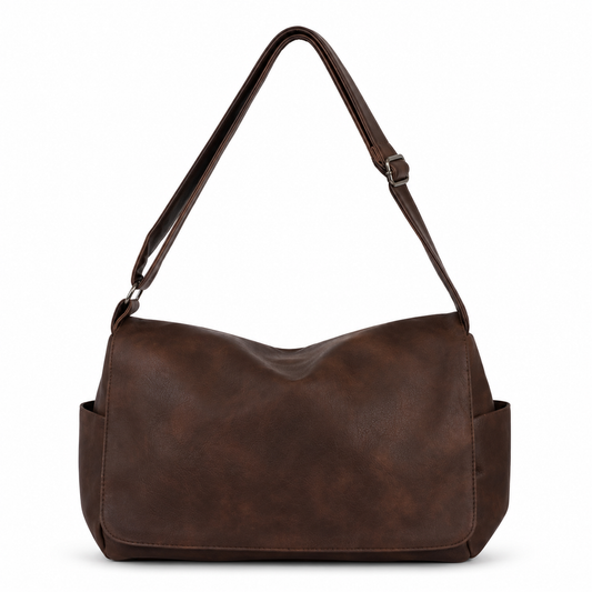 Large Handbag | Dark Brown