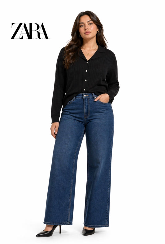 Zara Knit Shirt - Black