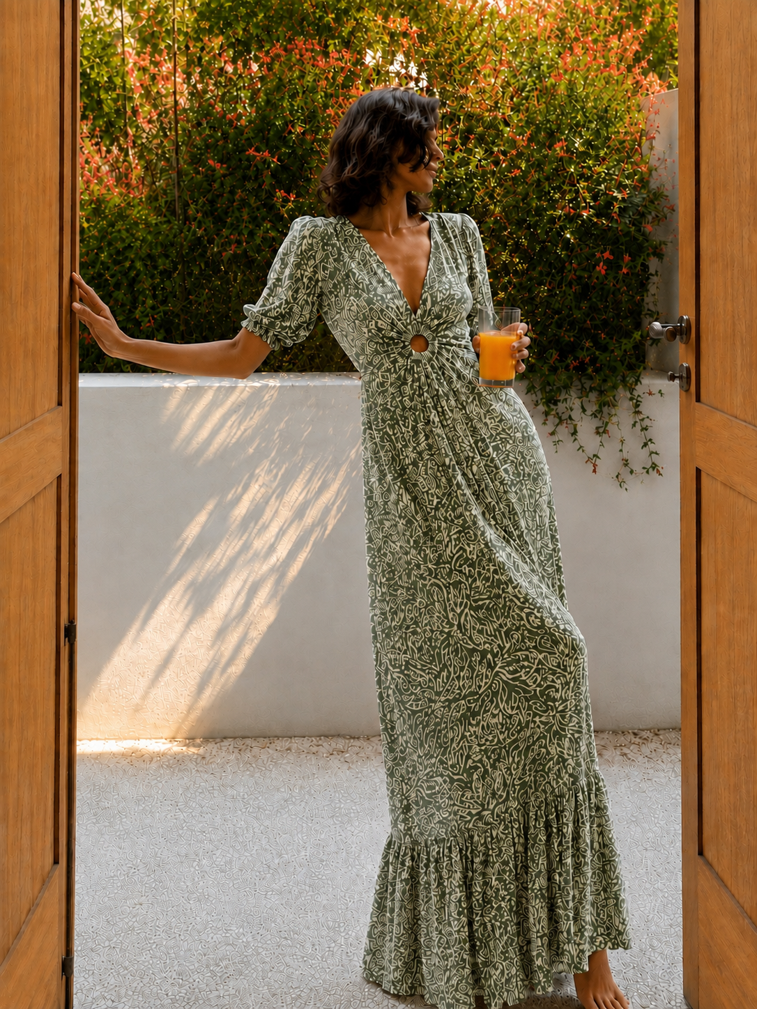 Green Maxi Dress