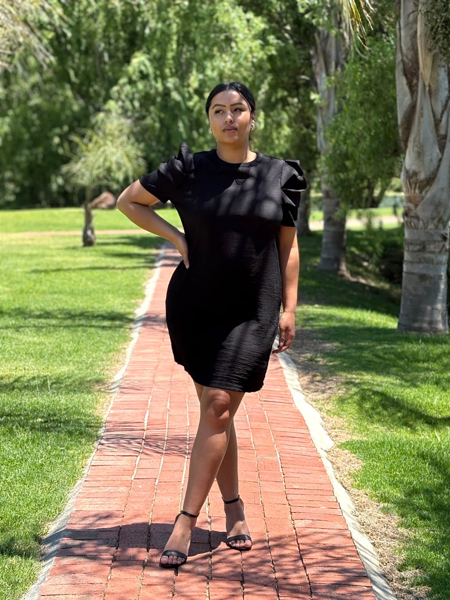 Scarlet Mini Dress - Black