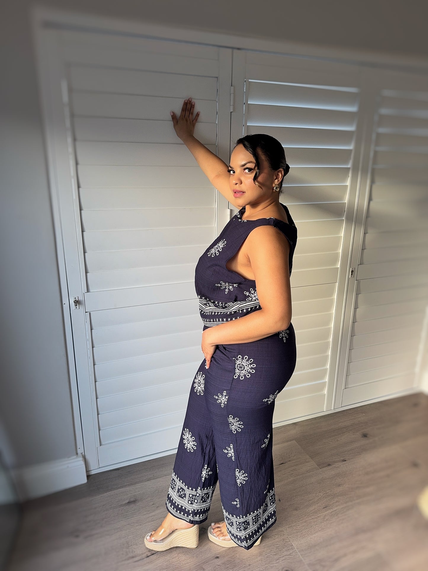 Indigo Bohemian Co-Ord Set