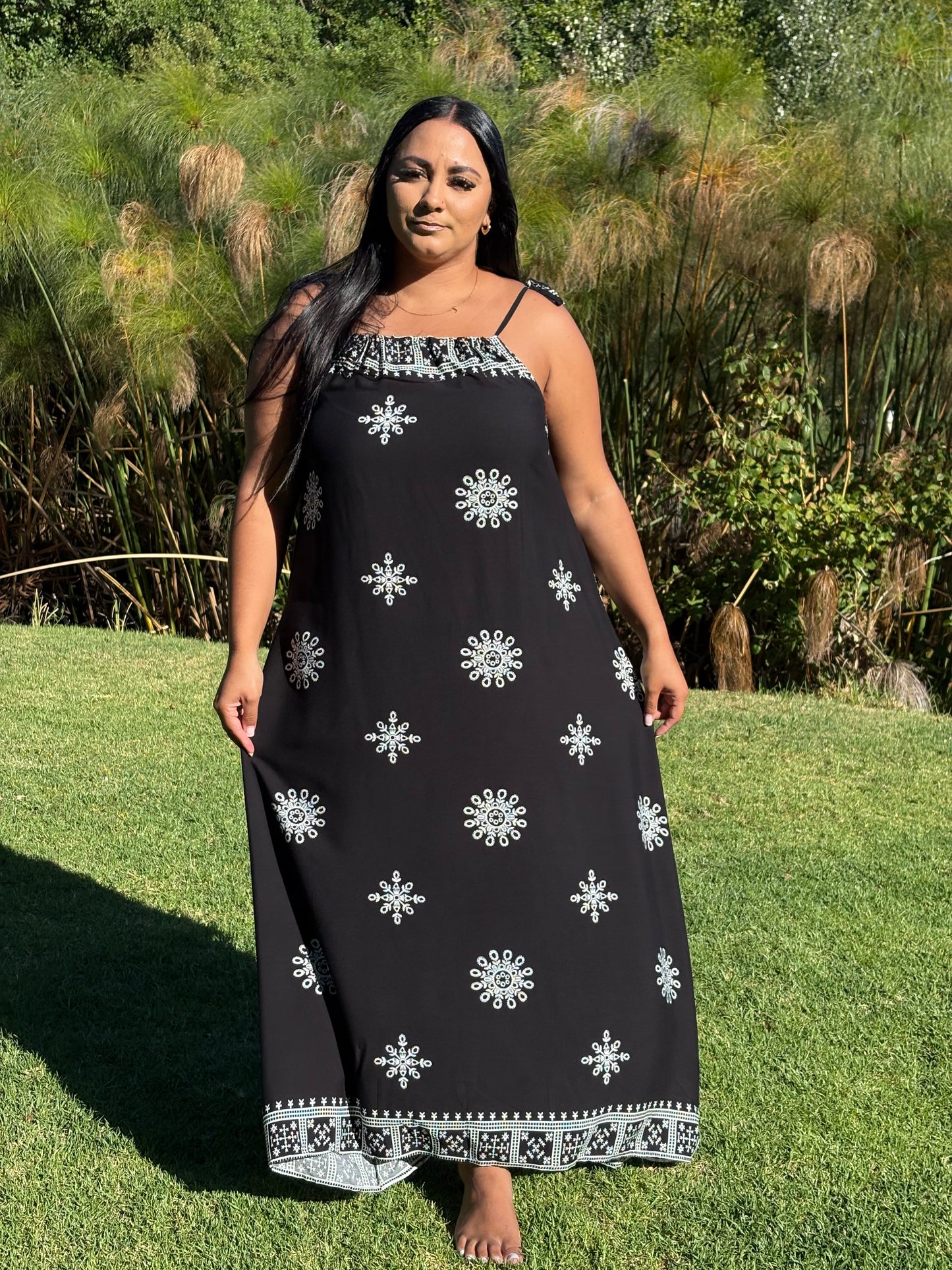 Havana Maxi Dress - Black