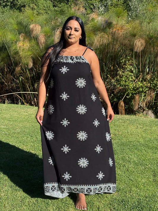 Havana Maxi Dress - Black