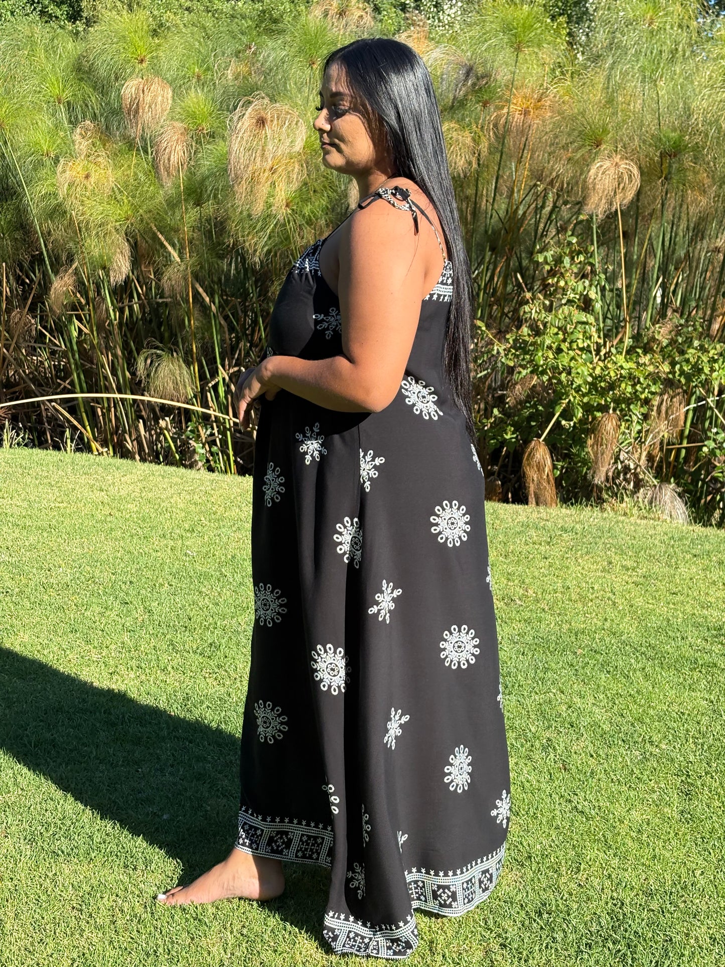 Havana Maxi Dress - Black
