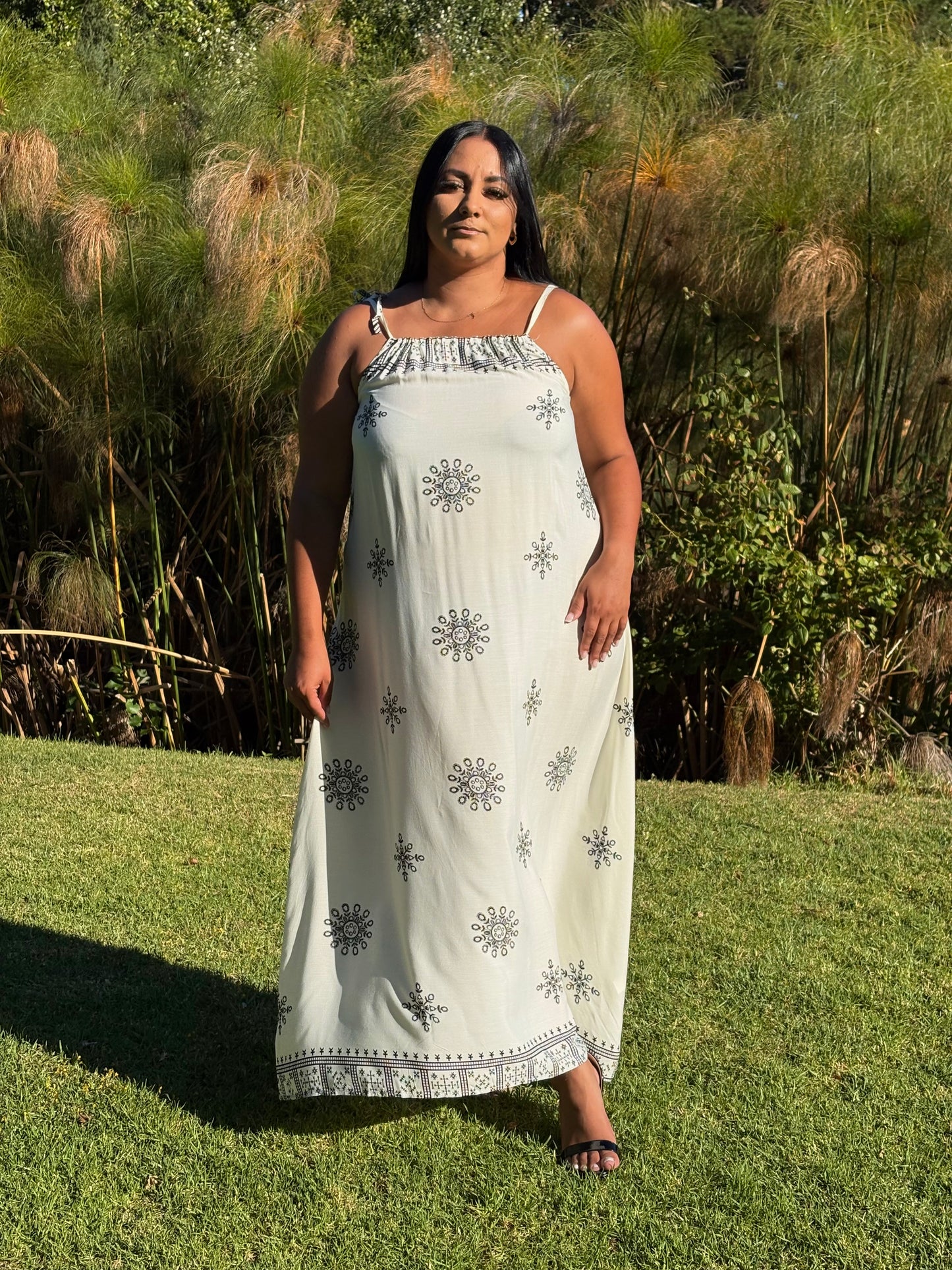Havana Maxi Dress - Cream