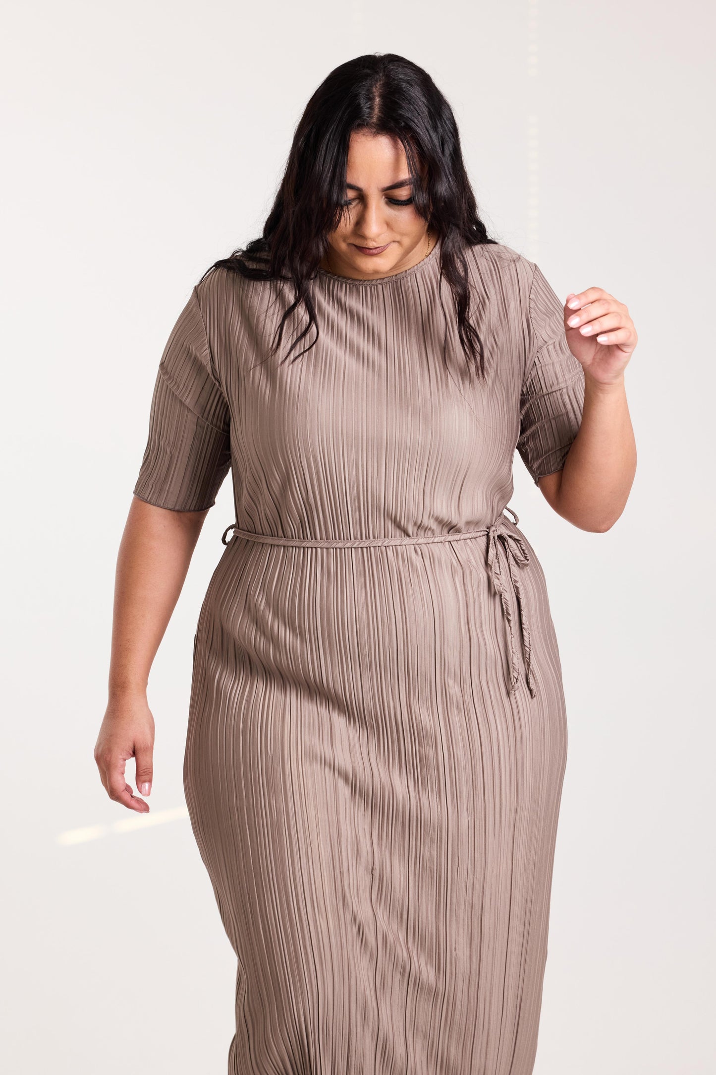 The Moondust Pleat Dress