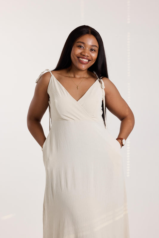 Whispered Sands Maxi Dress