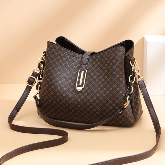 Feminine PU Leather Shoulder Bag