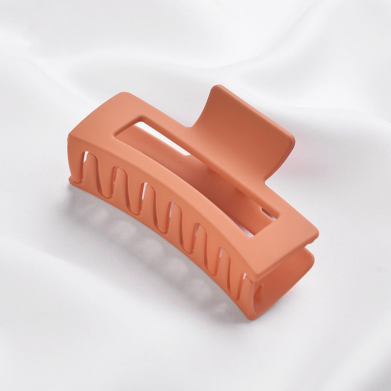Rectangular Frosted Claw Clip