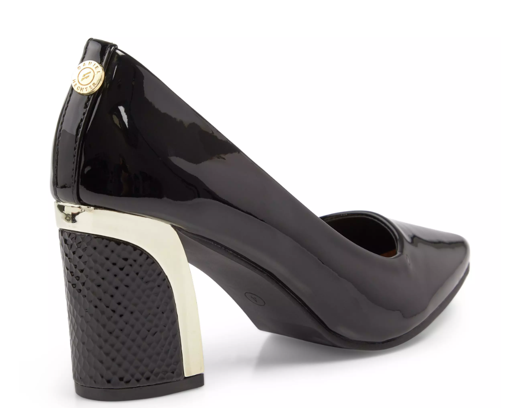 Daniel Hechter Black Court Heels