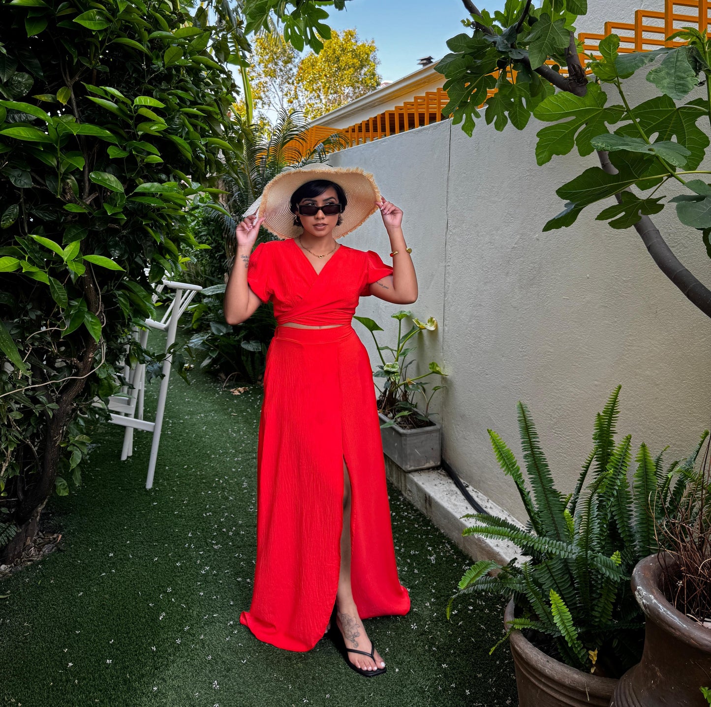 Raven Whisper Set - Coral