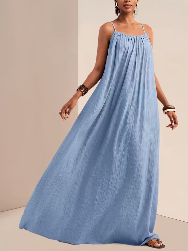 Relaxed Maxi Dress - Cloud Blue