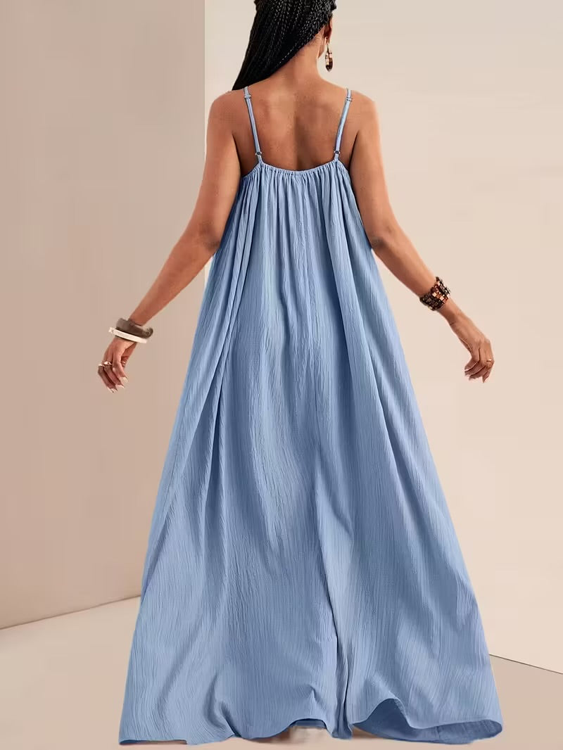 Relaxed Maxi Dress - Cloud Blue
