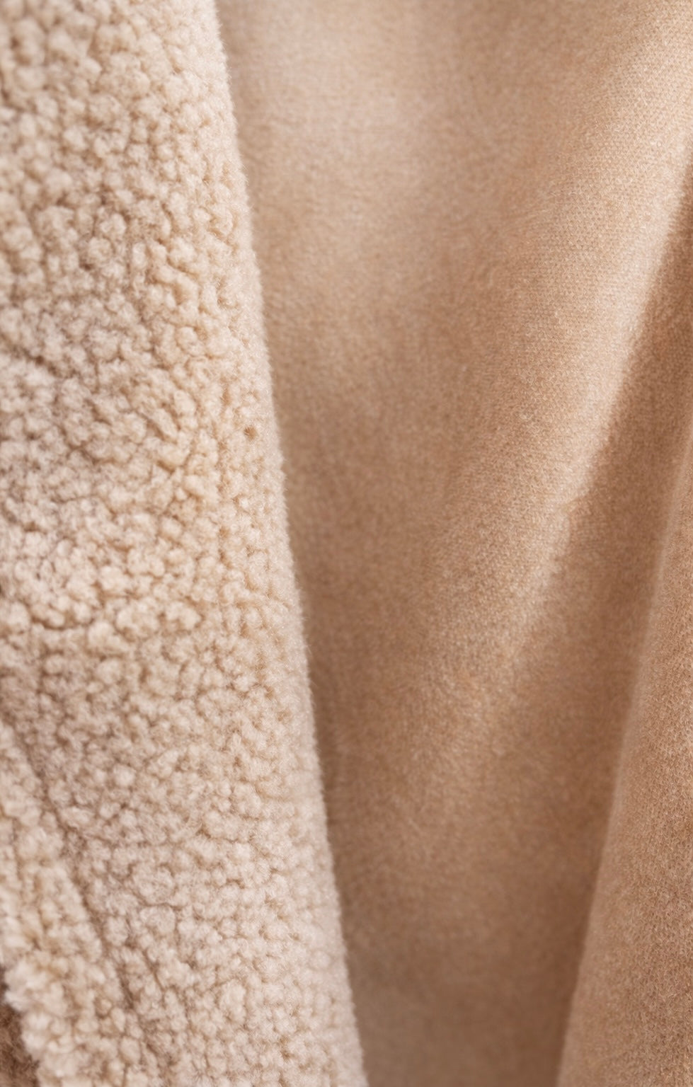 Mid-length Sherpa Coat